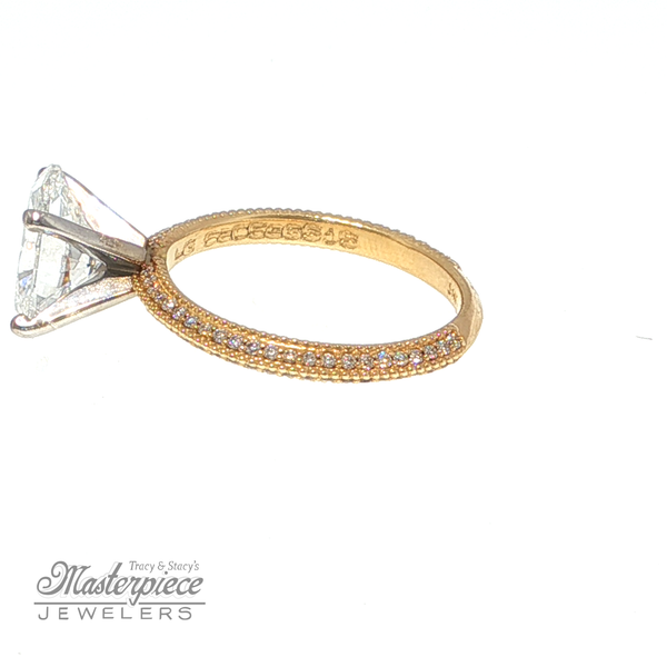 LG Diamond Engagement Ring Image 4 Masterpiece Jewelers  Daytona Beach, FL