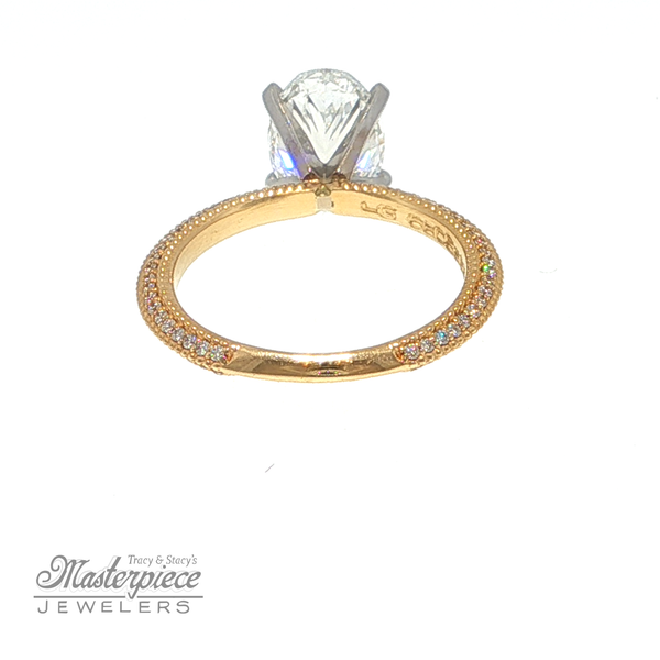 LG Diamond Engagement Ring Image 5 Masterpiece Jewelers  Daytona Beach, FL