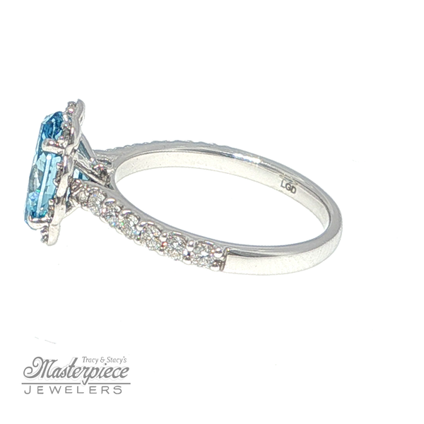 LG Diamond Engagement Ring Image 4 Masterpiece Jewelers  Daytona Beach, FL
