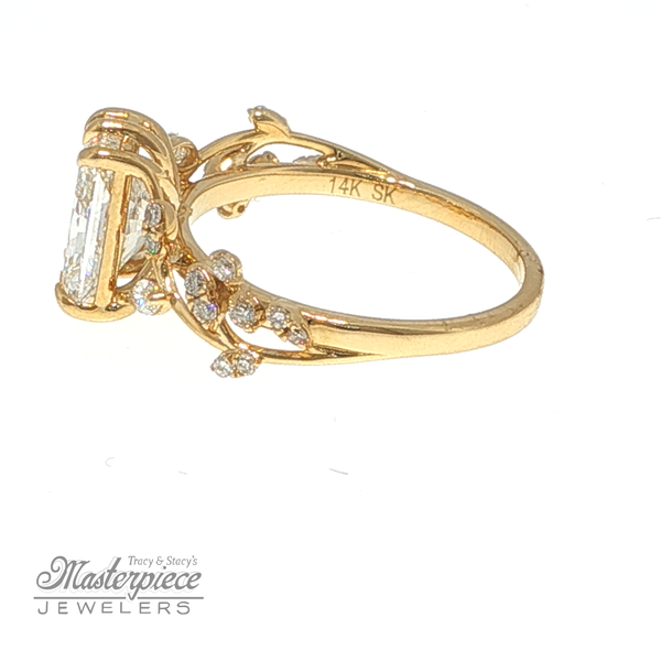 LG Diamond Engagement Ring Image 4 Masterpiece Jewelers  Daytona Beach, FL