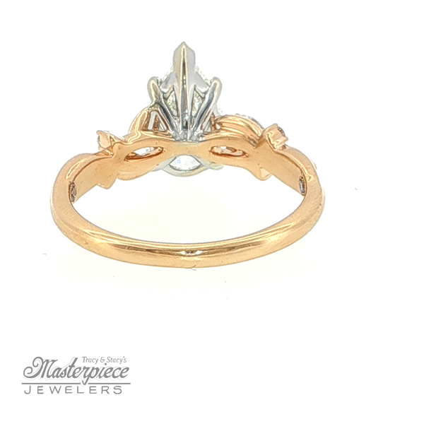 LG Diamond Engagement Ring Image 3 Masterpiece Jewelers  Daytona Beach, FL