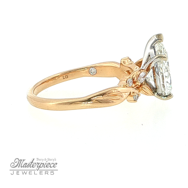 LG Diamond Engagement Ring Image 4 Masterpiece Jewelers  Daytona Beach, FL