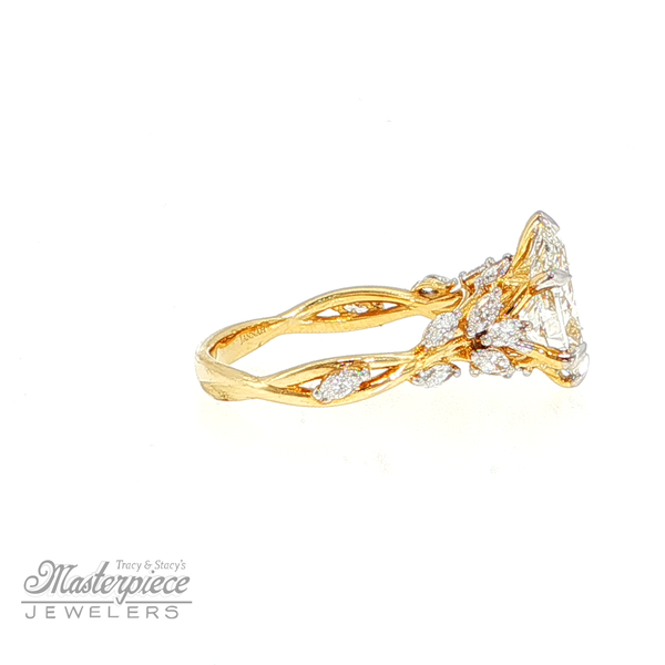 LG Diamond Engagement Ring Image 5 Masterpiece Jewelers  Daytona Beach, FL