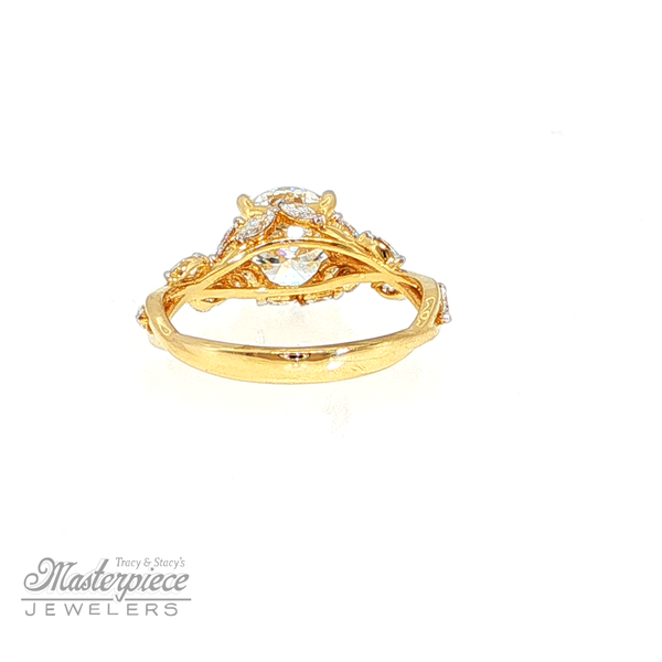 LG Diamond Engagement Ring Image 4 Masterpiece Jewelers  Daytona Beach, FL