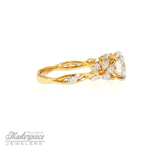 LG Diamond Engagement Ring Image 5 Masterpiece Jewelers  Daytona Beach, FL
