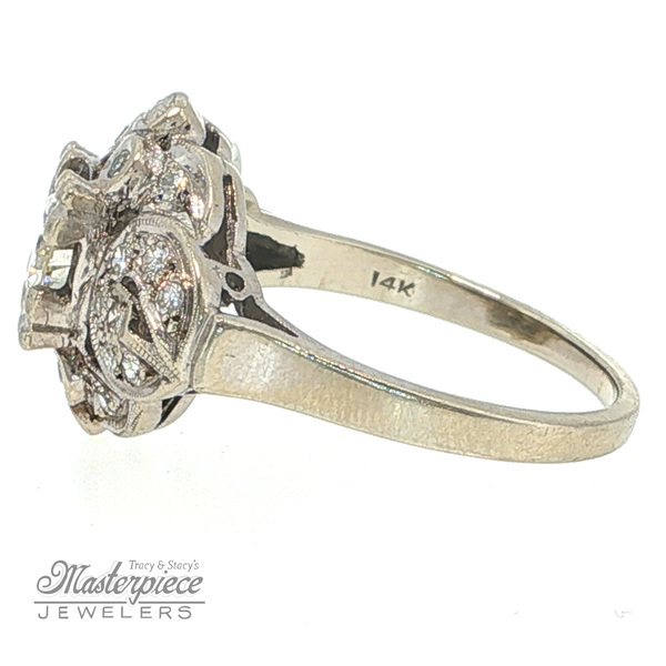 Estate Engagement Ring Image 3 Masterpiece Jewelers  Daytona Beach, FL