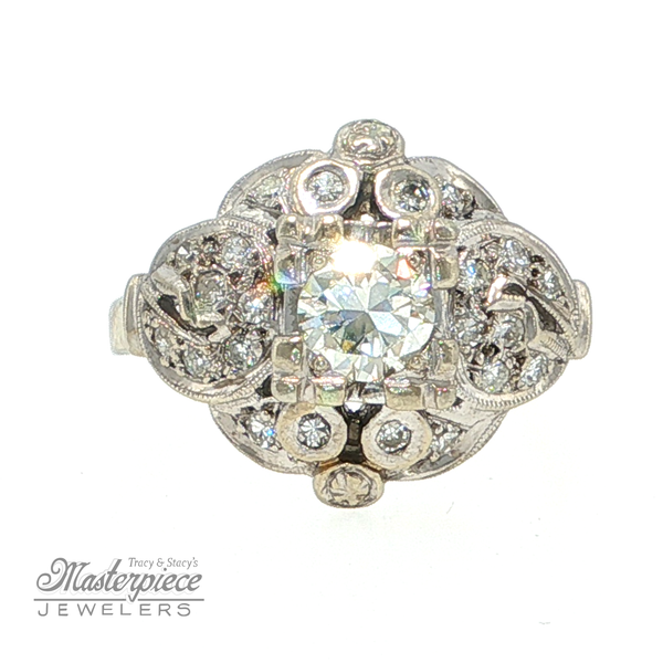 Estate Engagement Ring Masterpiece Jewelers  Daytona Beach, FL