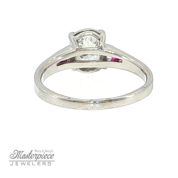 Estate Engagement Ring Image 4 Masterpiece Jewelers  Daytona Beach, FL