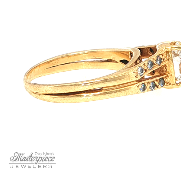 Estate Engagement Ring Image 5 Masterpiece Jewelers  Daytona Beach, FL