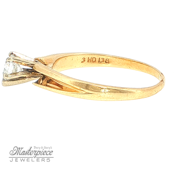 Estate Engagement Ring Image 3 Masterpiece Jewelers  Daytona Beach, FL