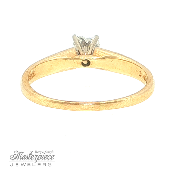 Estate Engagement Ring Image 4 Masterpiece Jewelers  Daytona Beach, FL