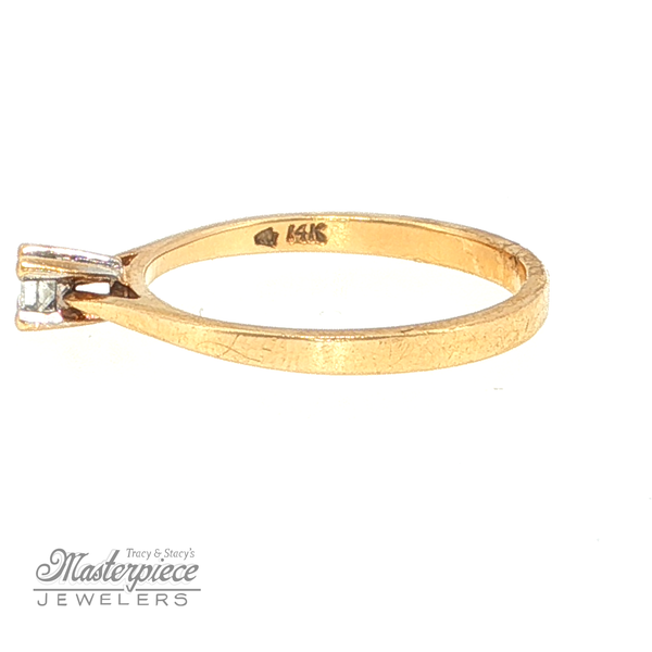 Estate Engagement Ring Image 3 Masterpiece Jewelers  Daytona Beach, FL