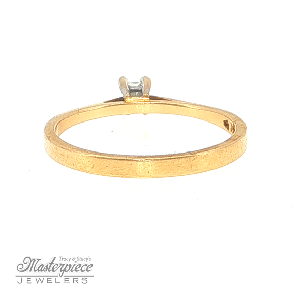 Estate Engagement Ring Image 4 Masterpiece Jewelers  Daytona Beach, FL