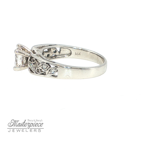 Estate Engagement Ring Image 3 Masterpiece Jewelers  Daytona Beach, FL