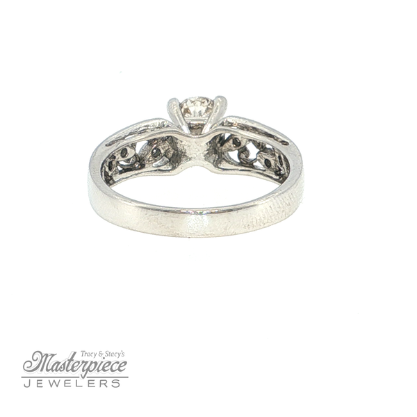 Estate Engagement Ring Image 4 Masterpiece Jewelers  Daytona Beach, FL