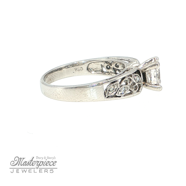 Estate Engagement Ring Image 5 Masterpiece Jewelers  Daytona Beach, FL