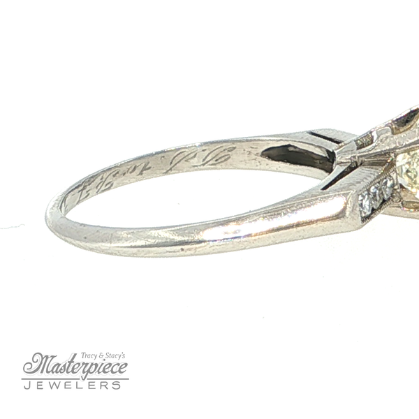 Estate Engagement Ring Image 5 Masterpiece Jewelers  Daytona Beach, FL