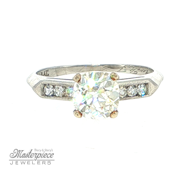 Estate Engagement Ring Masterpiece Jewelers  Daytona Beach, FL