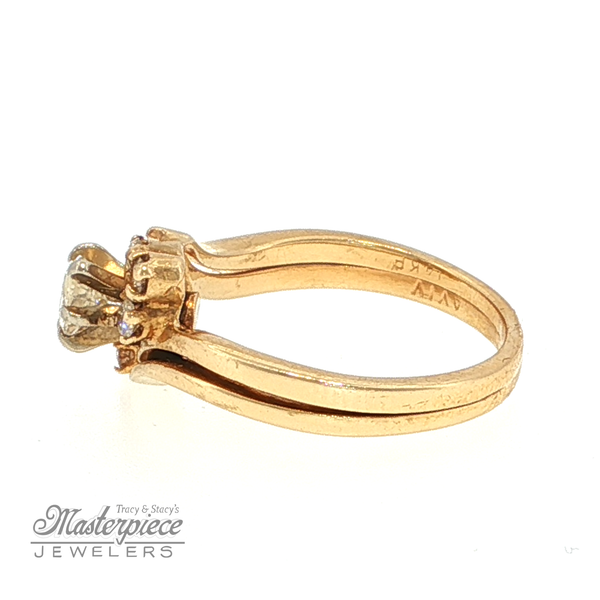 Estate Engagement Ring Image 3 Masterpiece Jewelers  Daytona Beach, FL