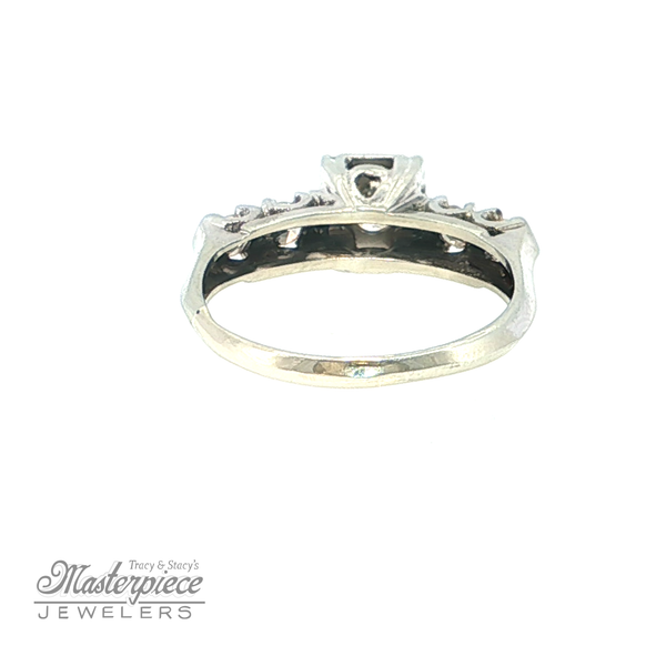 Estate Engagement Ring Image 4 Masterpiece Jewelers  Daytona Beach, FL