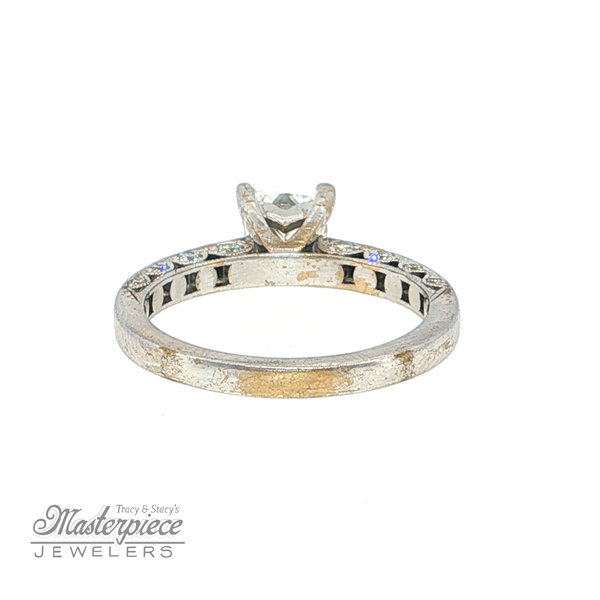 Estate Engagement Ring Image 4 Masterpiece Jewelers  Daytona Beach, FL