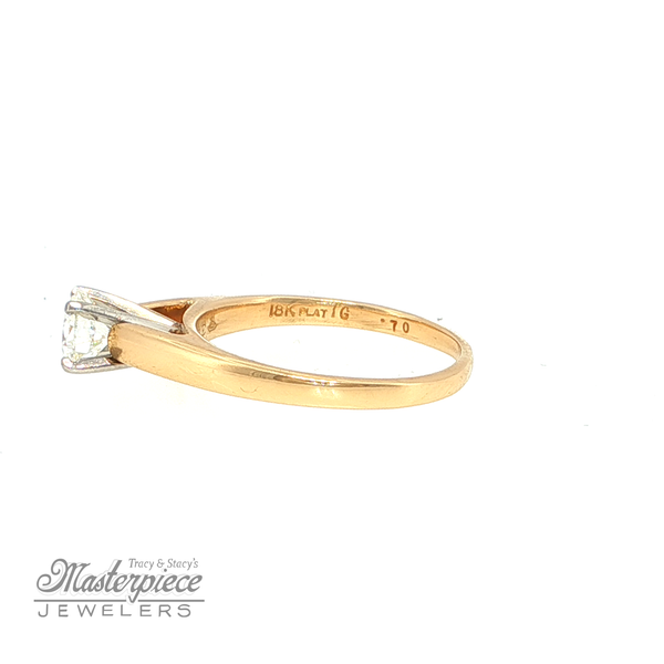 Estate Engagement Ring Image 3 Masterpiece Jewelers  Daytona Beach, FL