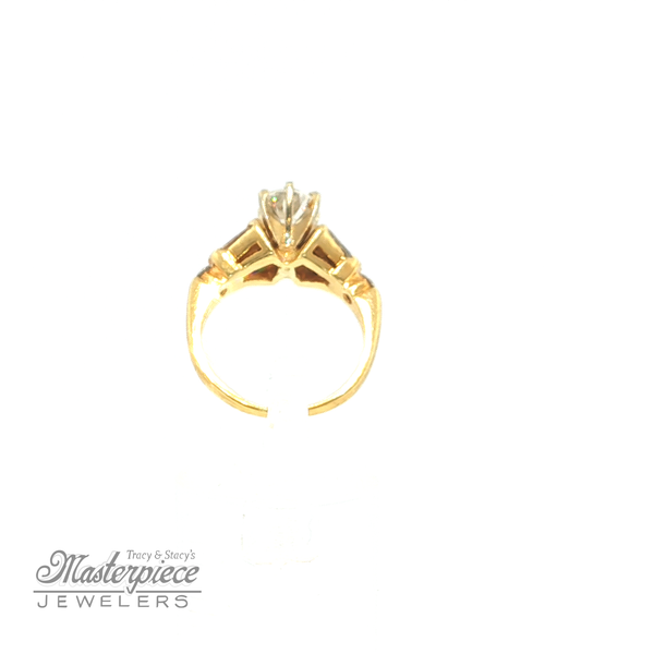 Estate Engagement Ring Image 4 Masterpiece Jewelers  Daytona Beach, FL