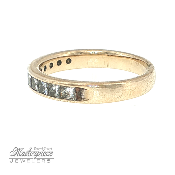 Estate Diamond Wedding Band Image 3 Masterpiece Jewelers  Daytona Beach, FL