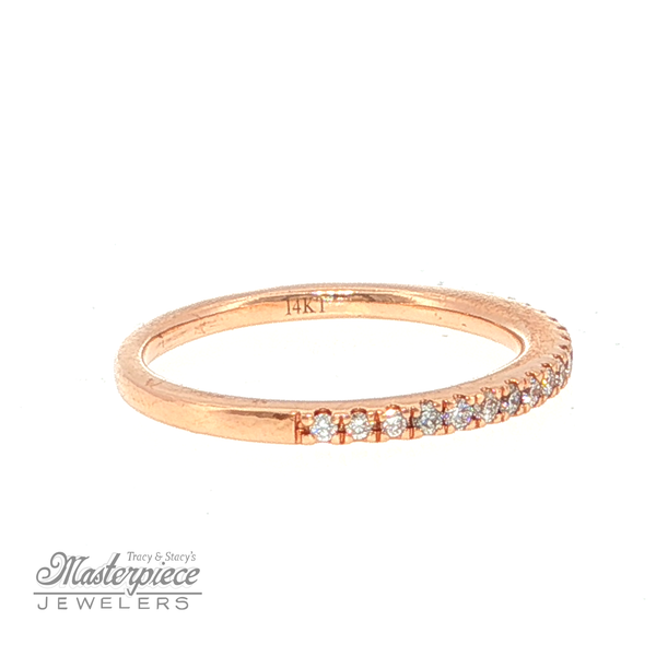 Estate Diamond Wedding Band Image 5 Masterpiece Jewelers  Daytona Beach, FL