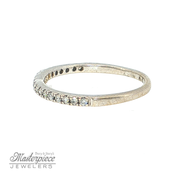 Estate Diamond Wedding Band Image 3 Masterpiece Jewelers  Daytona Beach, FL