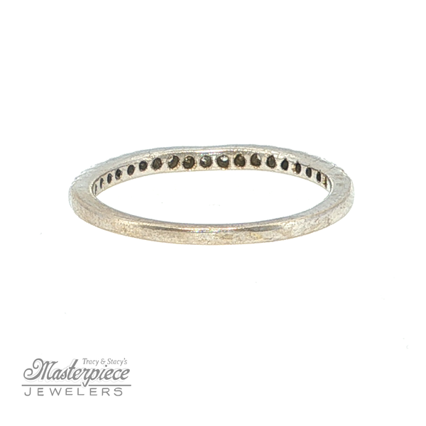 Estate Diamond Wedding Band Image 4 Masterpiece Jewelers  Daytona Beach, FL
