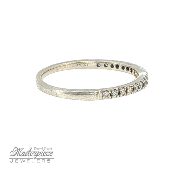 Estate Diamond Wedding Band Image 5 Masterpiece Jewelers  Daytona Beach, FL