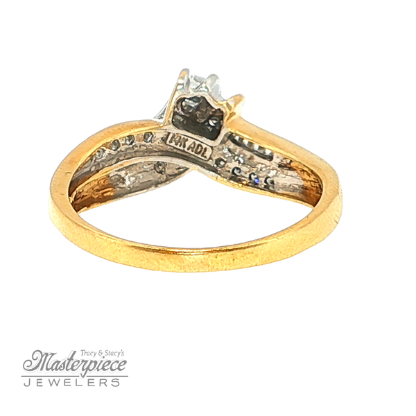 Estate Diamond Wedding Band Image 4 Masterpiece Jewelers  Daytona Beach, FL
