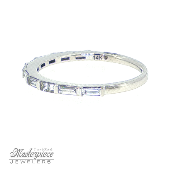 Estate Diamond Wedding Band Image 3 Masterpiece Jewelers  Daytona Beach, FL