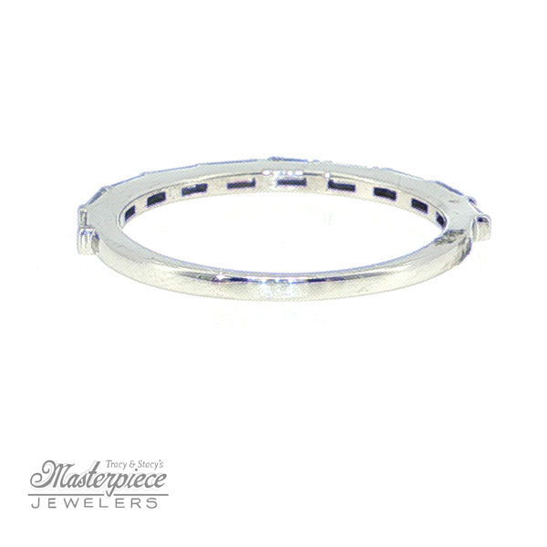 Estate Diamond Wedding Band Image 4 Masterpiece Jewelers  Daytona Beach, FL