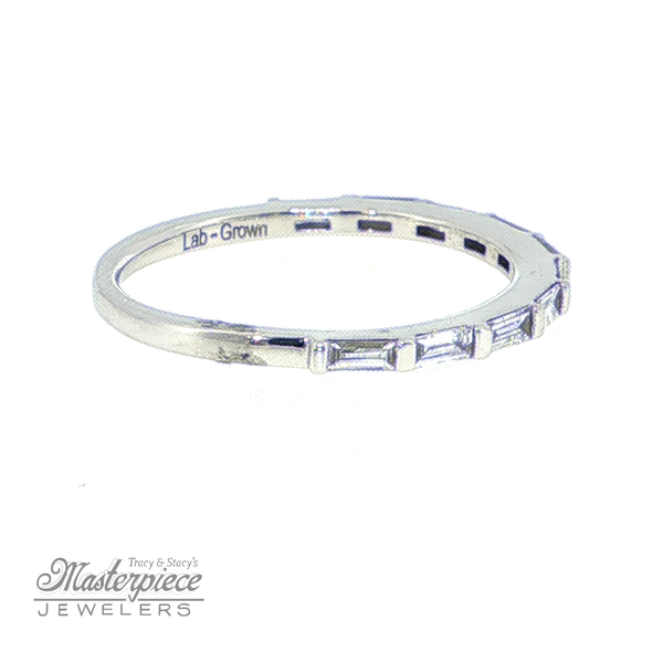Estate Diamond Wedding Band Image 5 Masterpiece Jewelers  Daytona Beach, FL