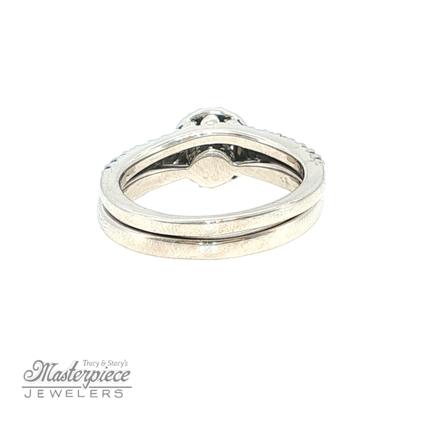 Estate Diamond Wedding Set Image 4 Masterpiece Jewelers  Daytona Beach, FL