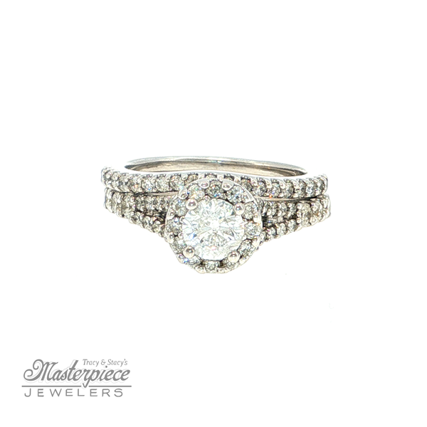 Estate Diamond Wedding Set Masterpiece Jewelers  Daytona Beach, FL
