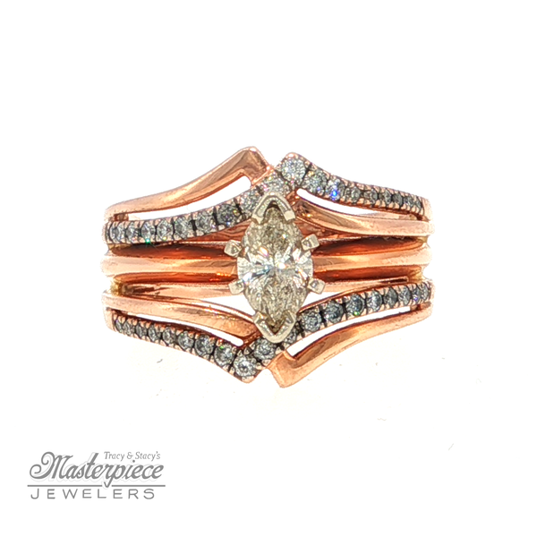 Estate Diamond Wedding Set Masterpiece Jewelers  Daytona Beach, FL