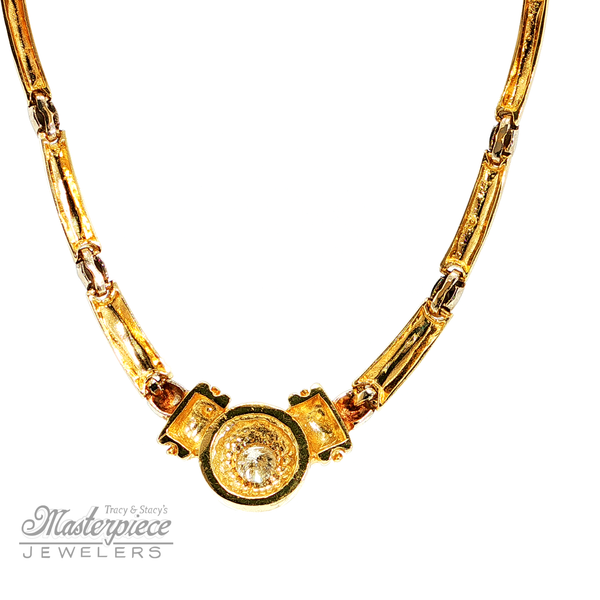 Classic Bezel wWith A Touch Of Two-Tone Image 4 Masterpiece Jewelers  Daytona Beach, FL