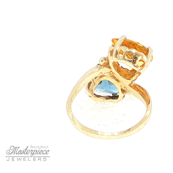 Two-Heart Ring Image 4 Masterpiece Jewelers  Daytona Beach, FL
