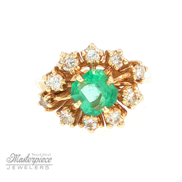 Asscher-Cut Emerald Masterpiece Jewelers  Daytona Beach, FL