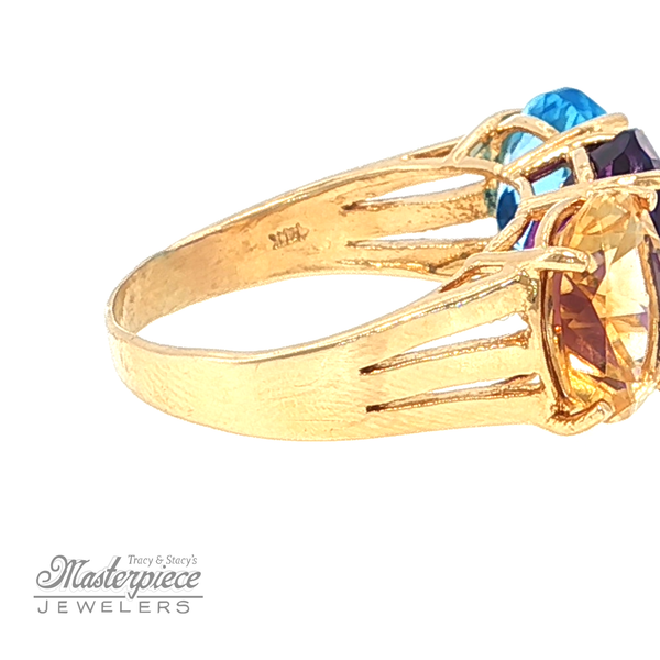 Estate Colored Stone Rings - Women's Image 5 Masterpiece Jewelers  Daytona Beach, FL