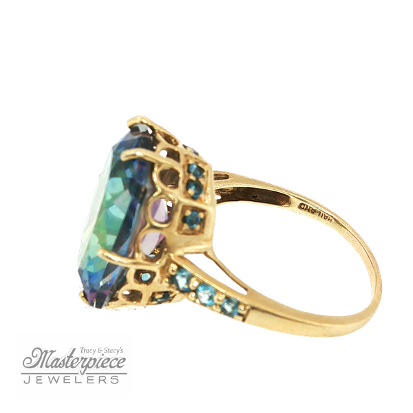 Fantasy Cut Mystic Topaz Image 3 Masterpiece Jewelers  Daytona Beach, FL