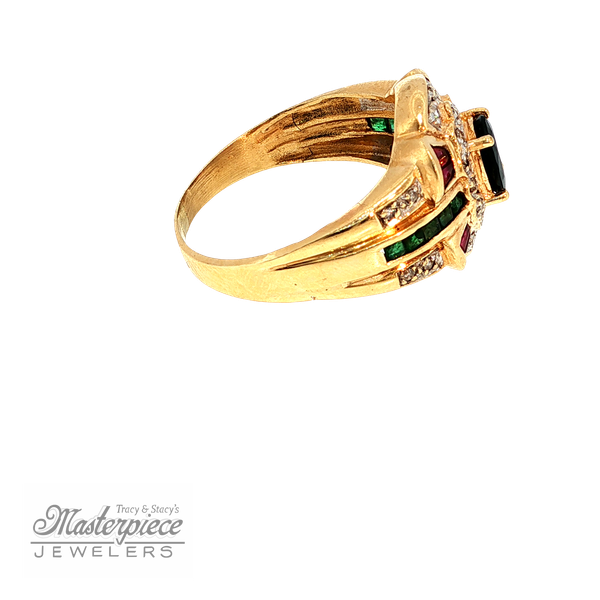 Estate Colored Stone Rings - Women's Image 5 Masterpiece Jewelers  Daytona Beach, FL