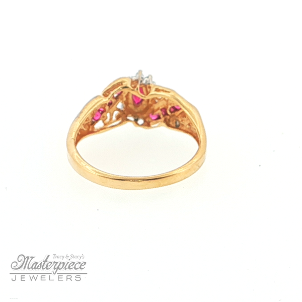 Estate Colored Stone Rings - Women's Image 4 Masterpiece Jewelers  Daytona Beach, FL