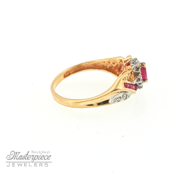 Estate Colored Stone Rings - Women's Image 5 Masterpiece Jewelers  Daytona Beach, FL