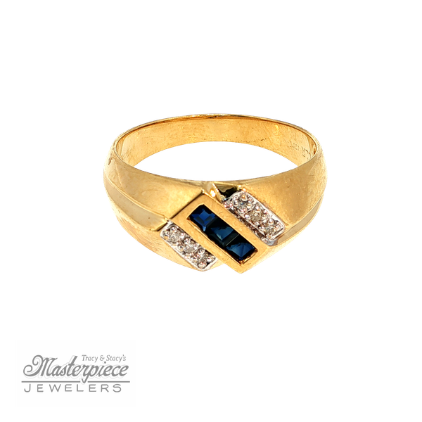 Estate Colored Stone Rings  -  Men's Masterpiece Jewelers  Daytona Beach, FL