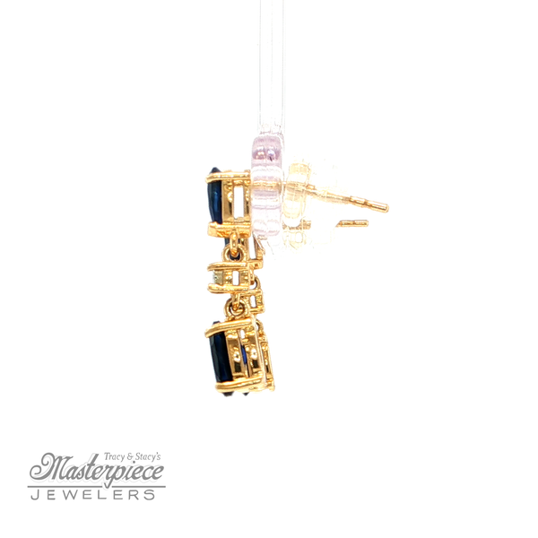 Colored Stone Earrings Image 3 Masterpiece Jewelers  Daytona Beach, FL