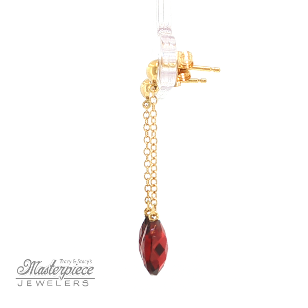 Estate Colored Stone Earrings Image 3 Masterpiece Jewelers  Daytona Beach, FL